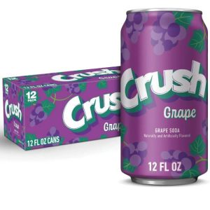 Crush Caffeine Free Grape Soda